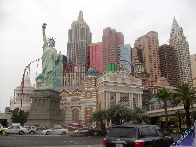 The Roller Coaster at New York-New York