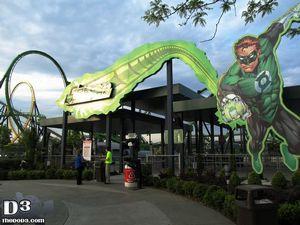 Green Lantern - Six Flags Great Adventure