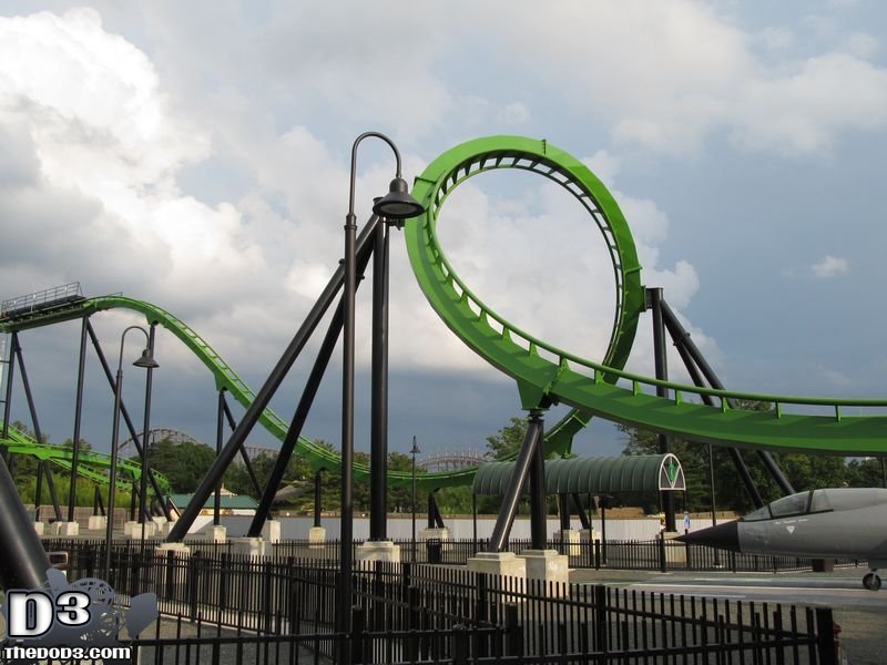 Ride Review: Green Lantern (Six Flags Great Adventure) | The DoD3